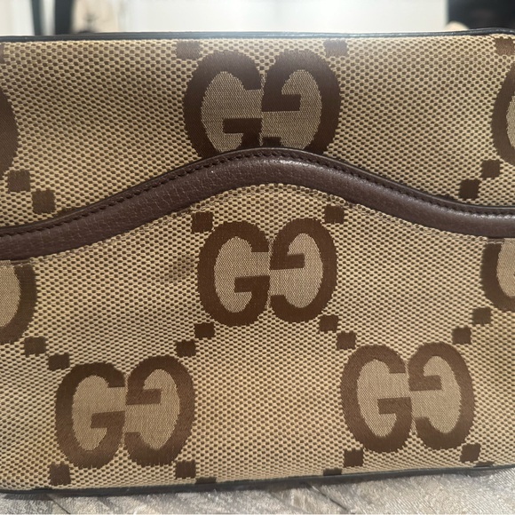 Pre-Owned Gucci Beige and Brown GG Canvas Messenger Bag - Picture 7 of 15
